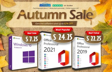 Microsoft Office עבור Windows החל מ-$7 ב-Godeal24